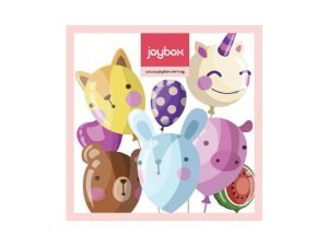 Balloon full month gift box. Joybox baby full month