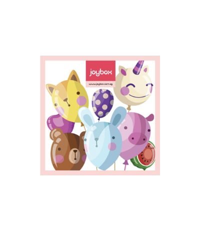Balloon full month gift box. Joybox baby full month