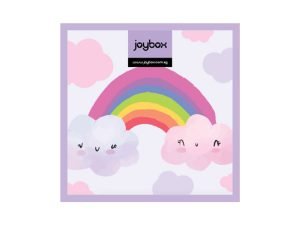 Clouds full month gift box. Joybox baby full month