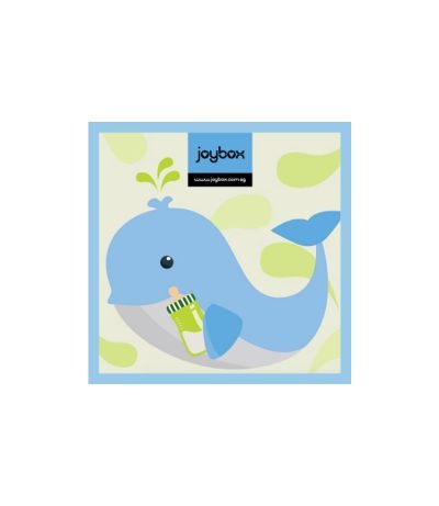 Whale full month gift box. Joybox baby full month