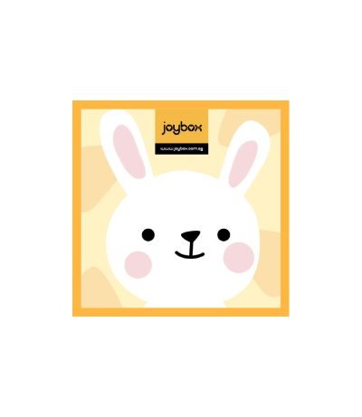 Bunny full month gift box. Joybox baby full month