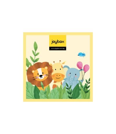 Zoo full month gift box. Joybox baby full month